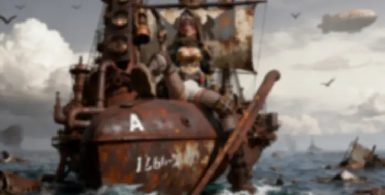 Iron Wreck Queen hero background